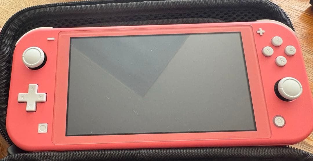 Nintendo Switch Lite ライト任天堂　コーラル　ケースセット箱