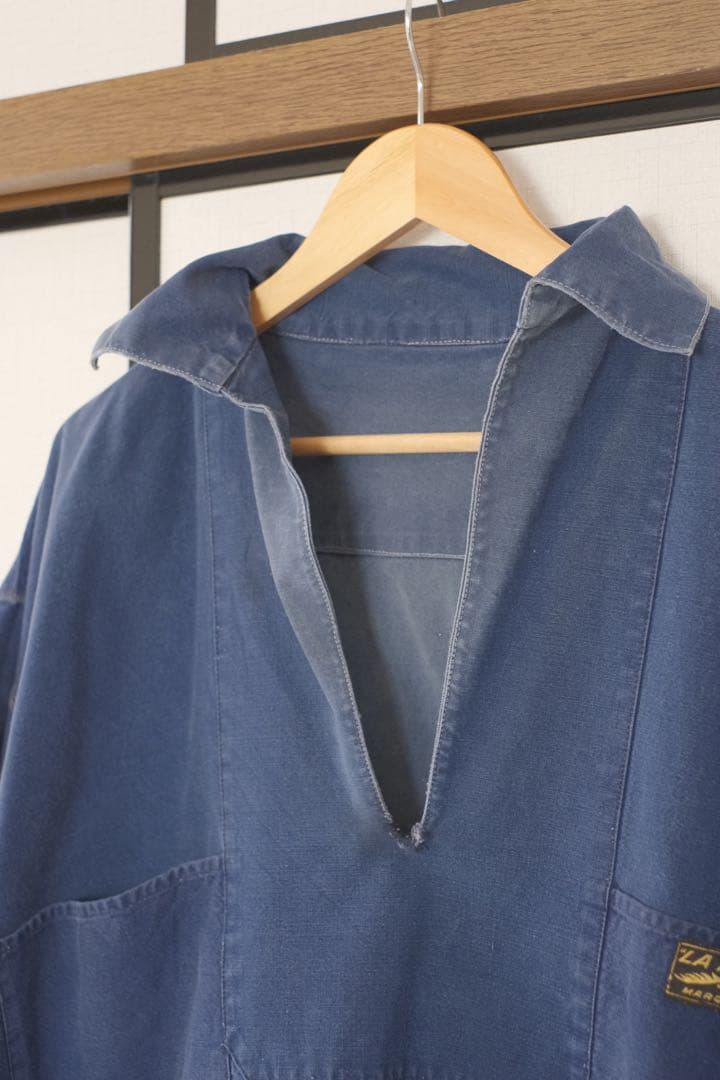 40's フィッシャーマンスモック　プルオーバー　メティス