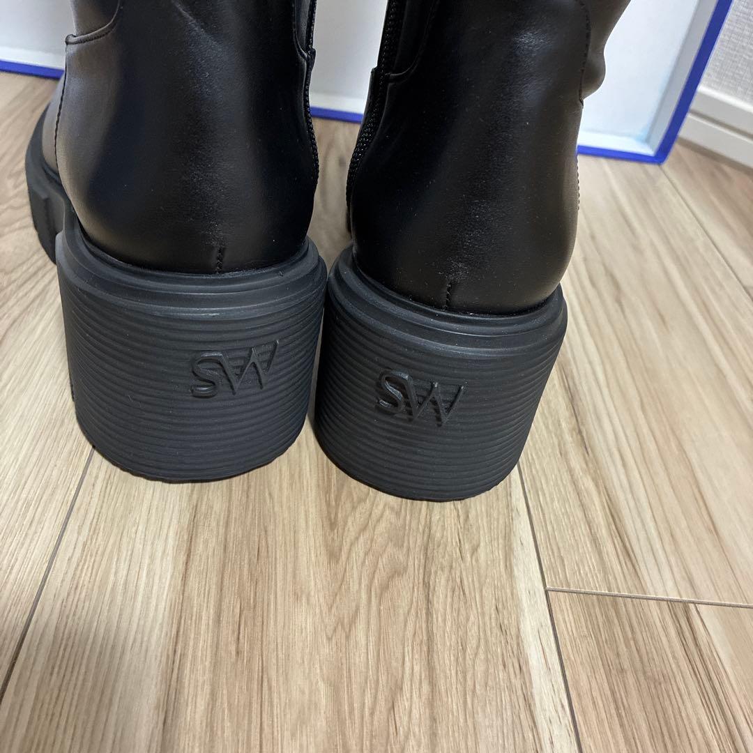 新品STUART WEITZMAN ロングブーツ38 定価14.7万円