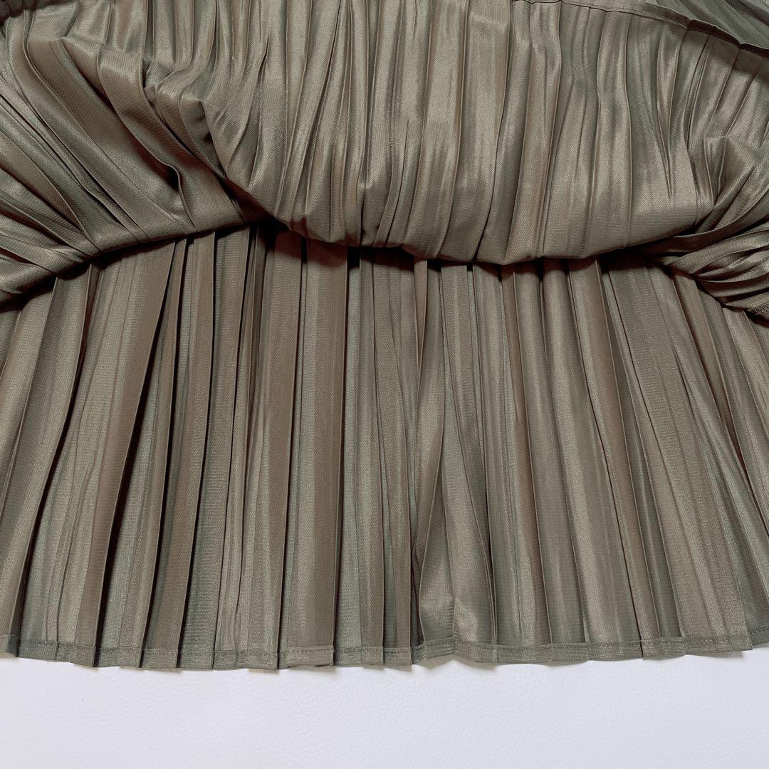 美品✨PLEATS PLEASE プリーツプリーズ　プリーツスカート　チュール