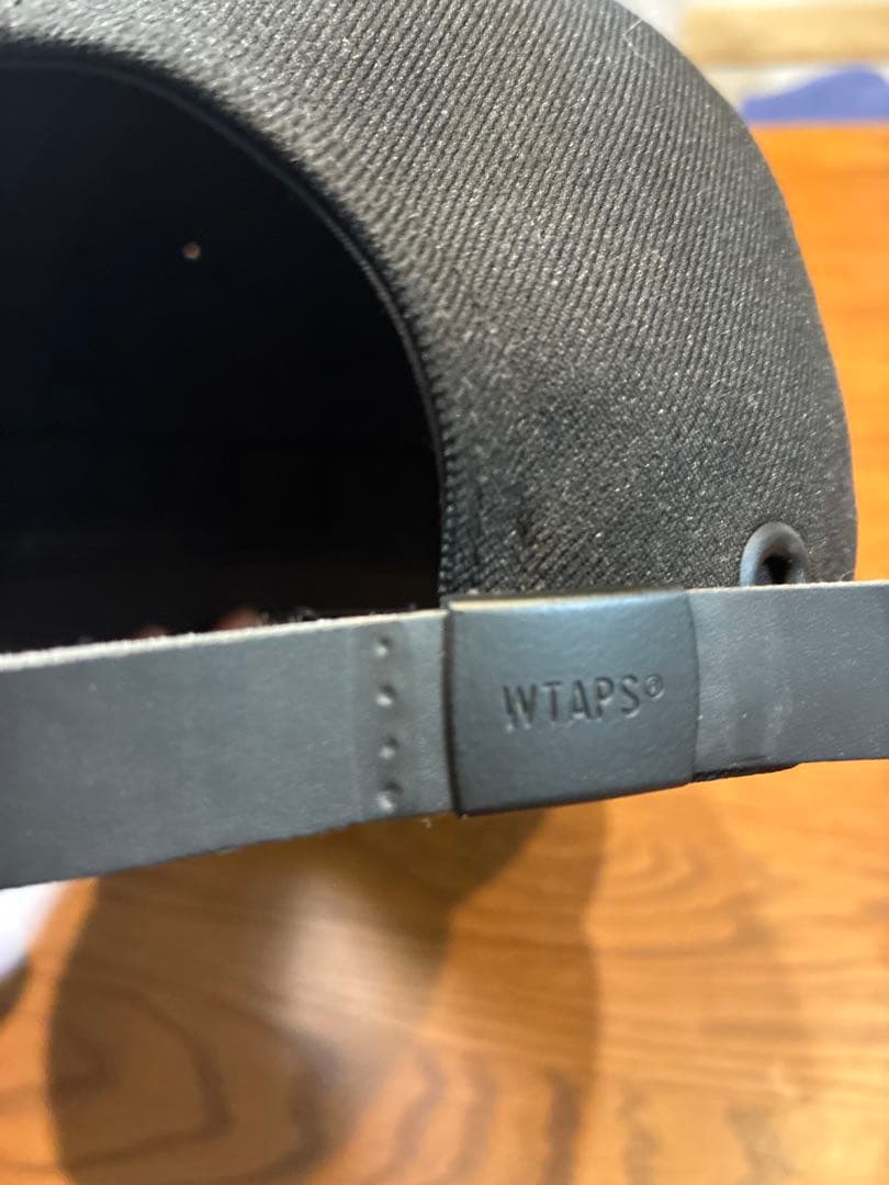 WTAPS ブラック ベースボールキャップ URBAN TERRITORY