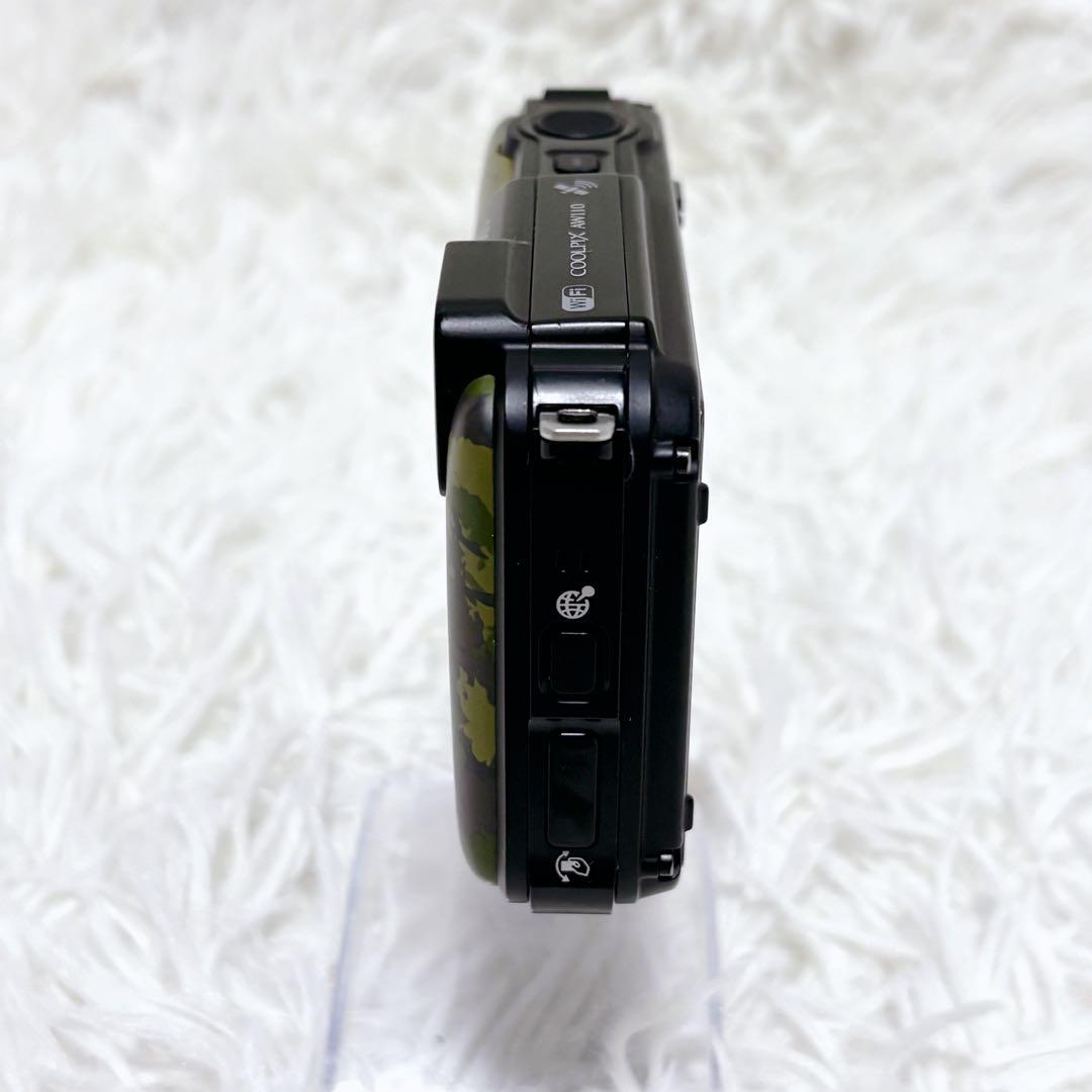 ✨美品✨NIKON COOLPIX AW110 コンデジ 防水 迷彩 カモフラ