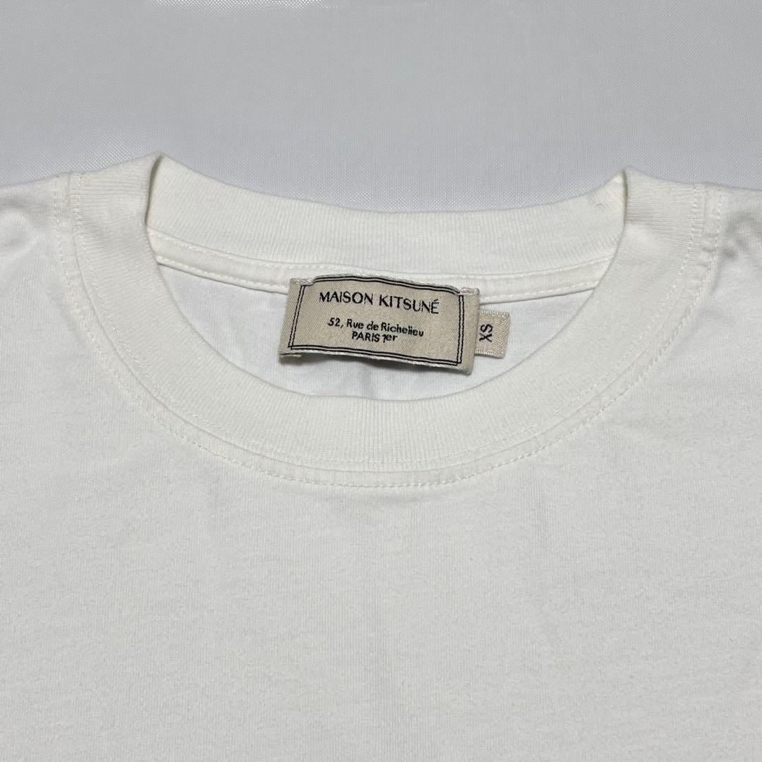 MAISON KITSUNÉ メゾンキツネ 半袖Tシャツ ホワイト XS