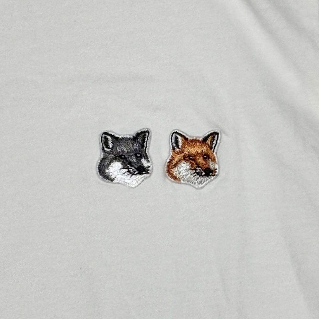 MAISON KITSUNÉ メゾンキツネ 半袖Tシャツ ホワイト XS