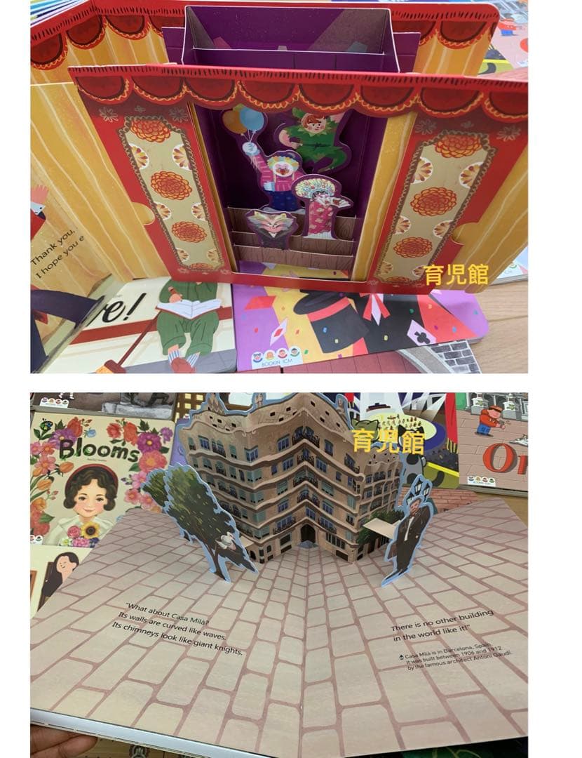 Baby All　芸術 & 物理　立体仕掛け絵本30冊　全冊音源付　動画付