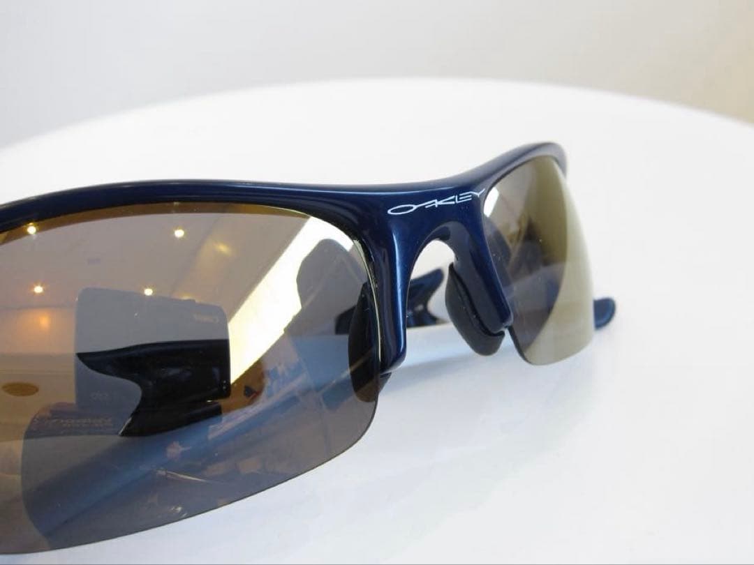 Oakley ハーフジャケット FLAKネイビー/ホワイト
