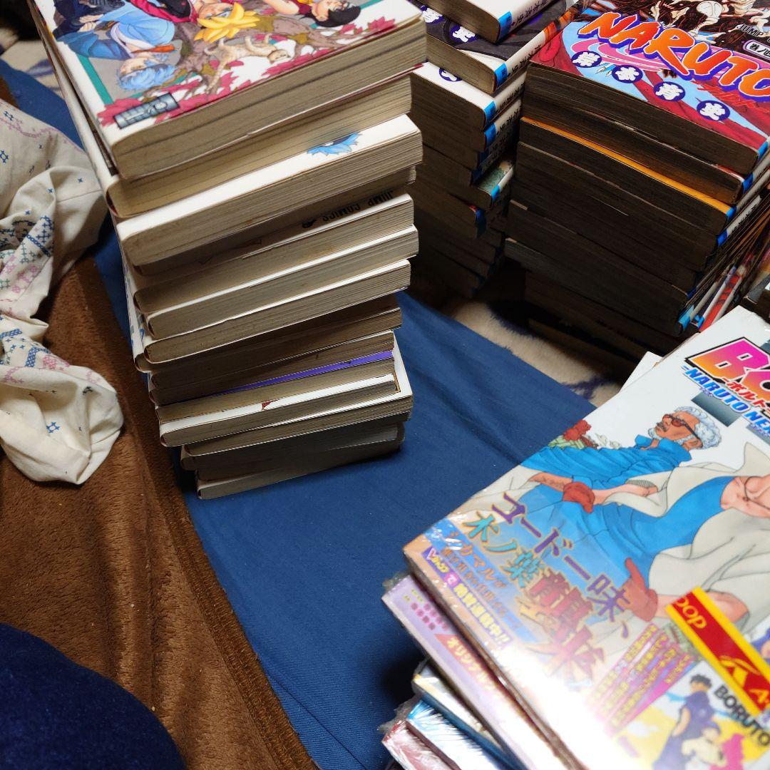 NARUTOナルト全７２巻+BORUTOボルト全２０巻と７巻+関連本６巻セット