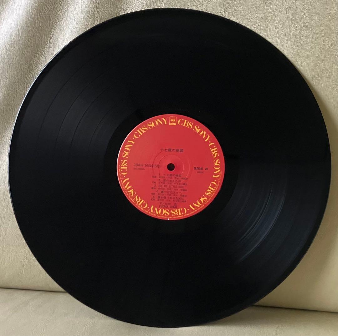 【たかぼう•帯付きLP•美品】尾崎豊 - 十七歳の地図　アナログレコード