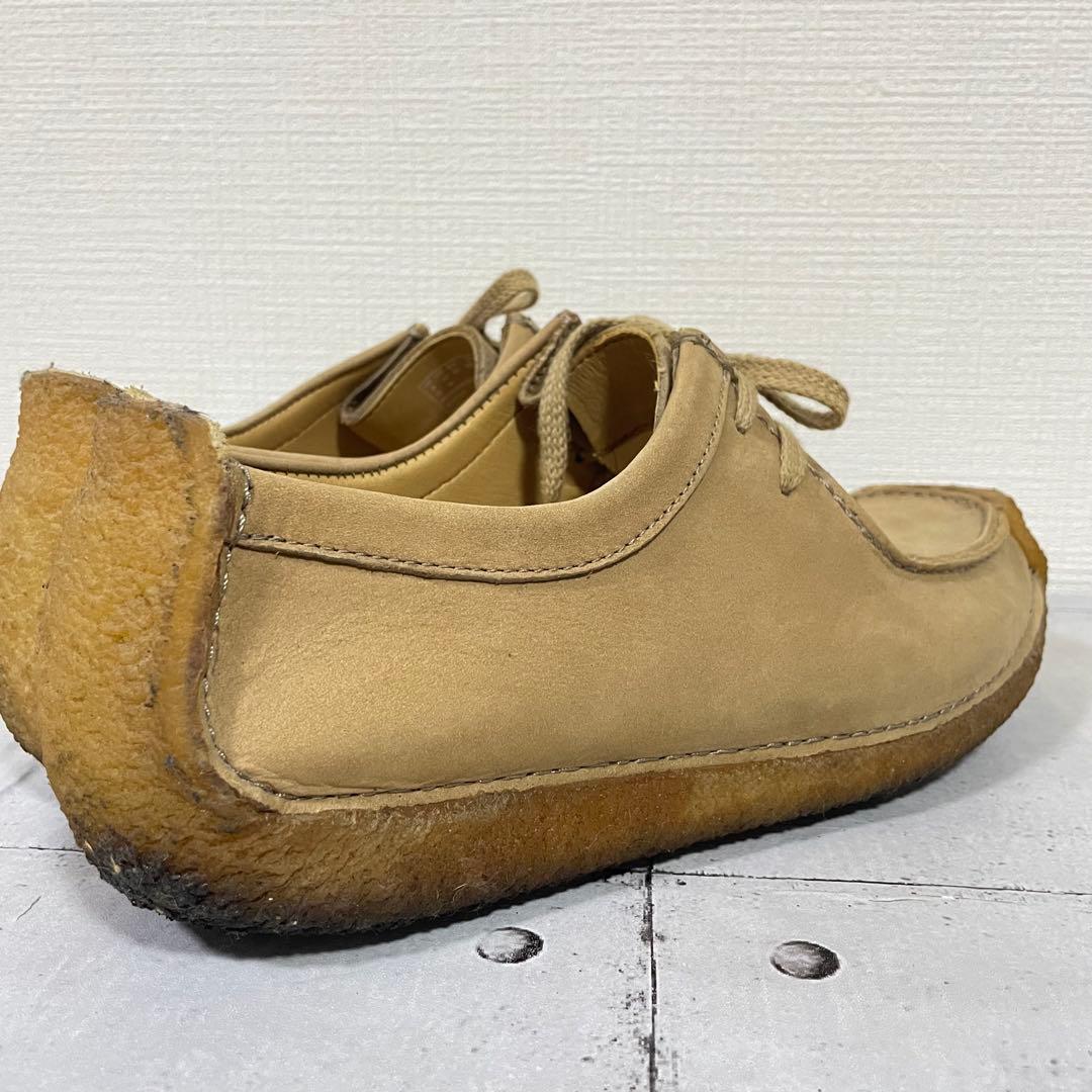 クラークス ヌバック レザー　ワラビー　ナタリー ベージュ メープル　28cm