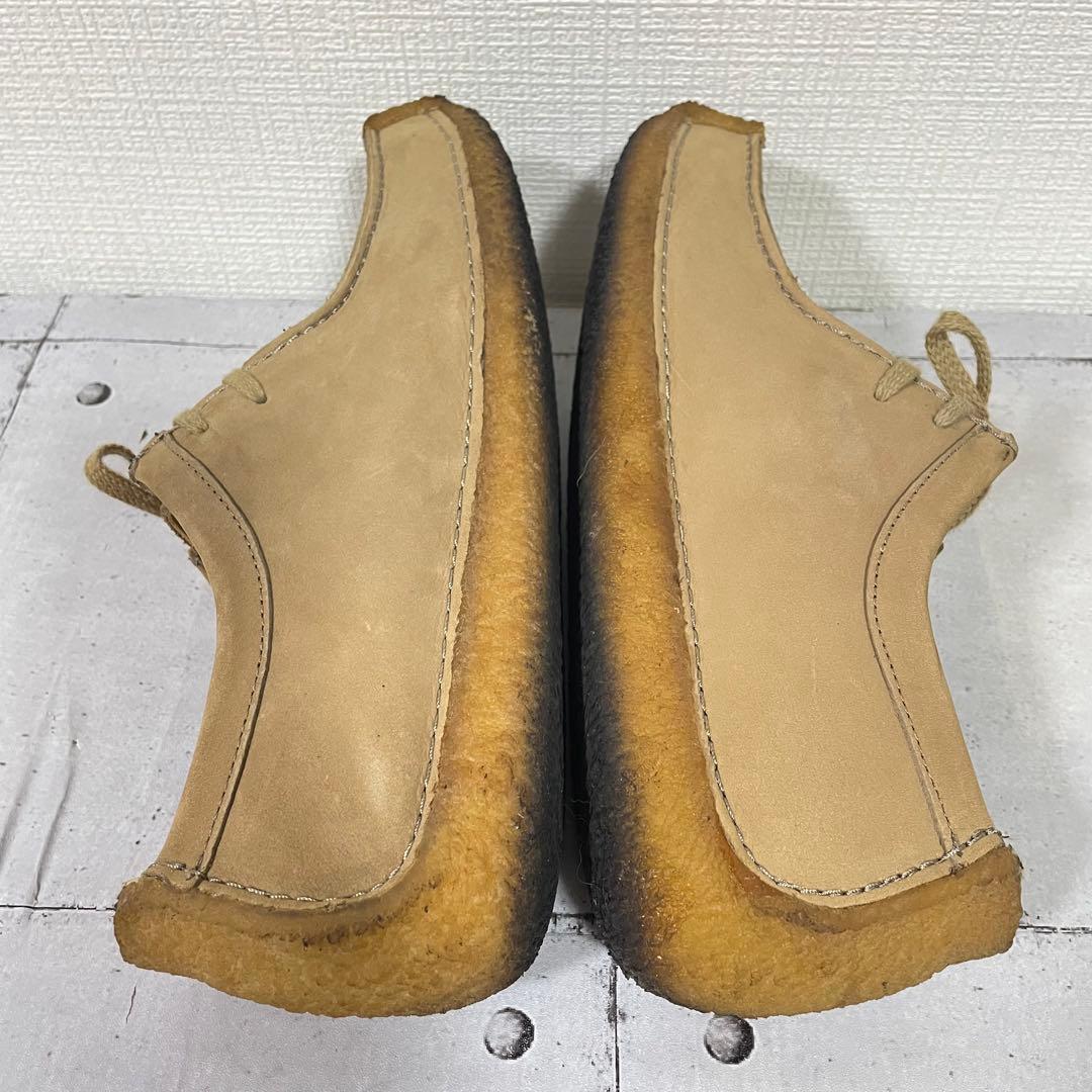 クラークス ヌバック レザー　ワラビー　ナタリー ベージュ メープル　28cm