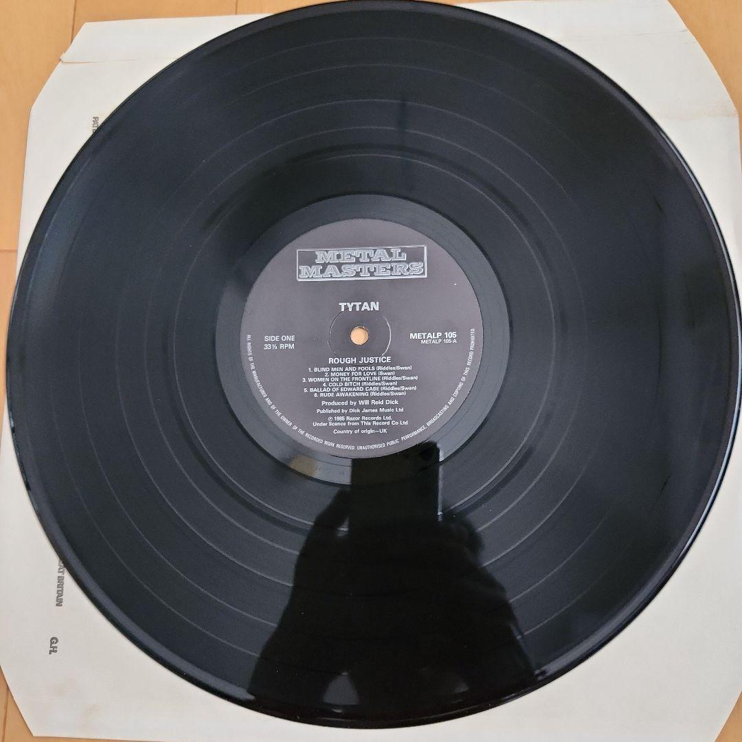 輸入盤 タイタンrough　justice レコード