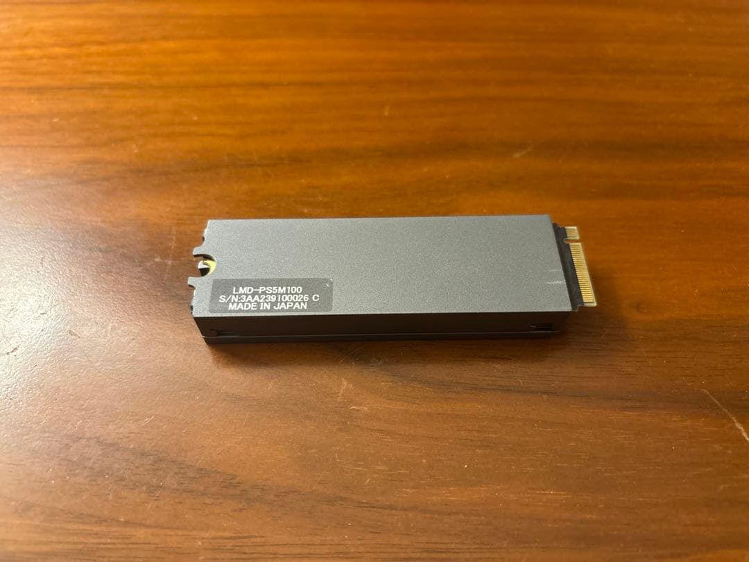 ロジテック　LMD-PS5M100 M.2SSD