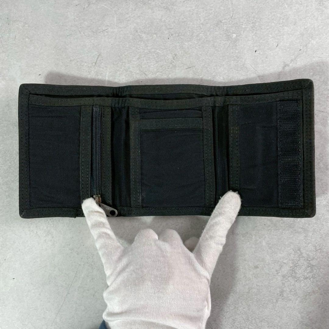 【大人気】バレンシアガ 三つ折財布 限定ロゴ シンプル ブラック