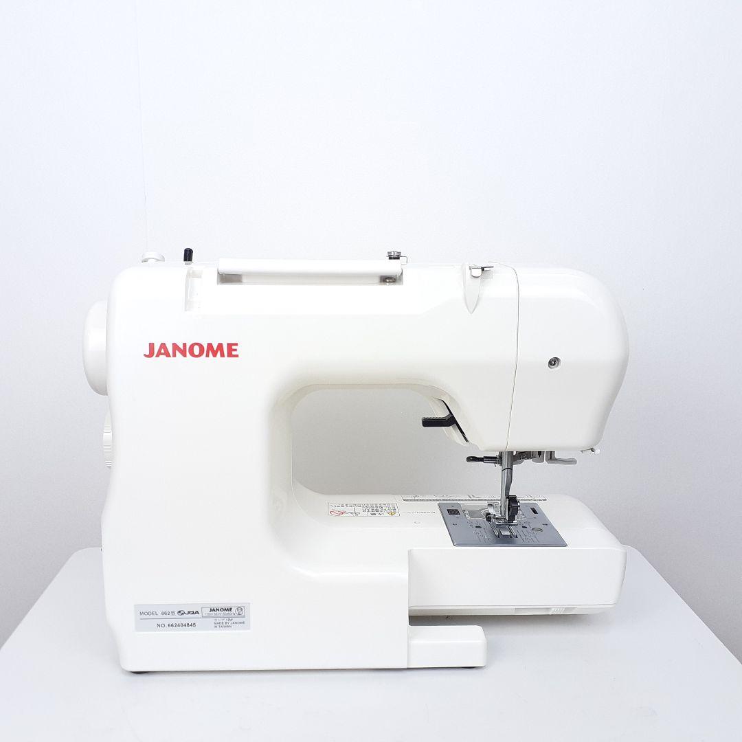 【美品】ジャノメコンパクト電子ミシン本体JS30　フットコントローラー付属