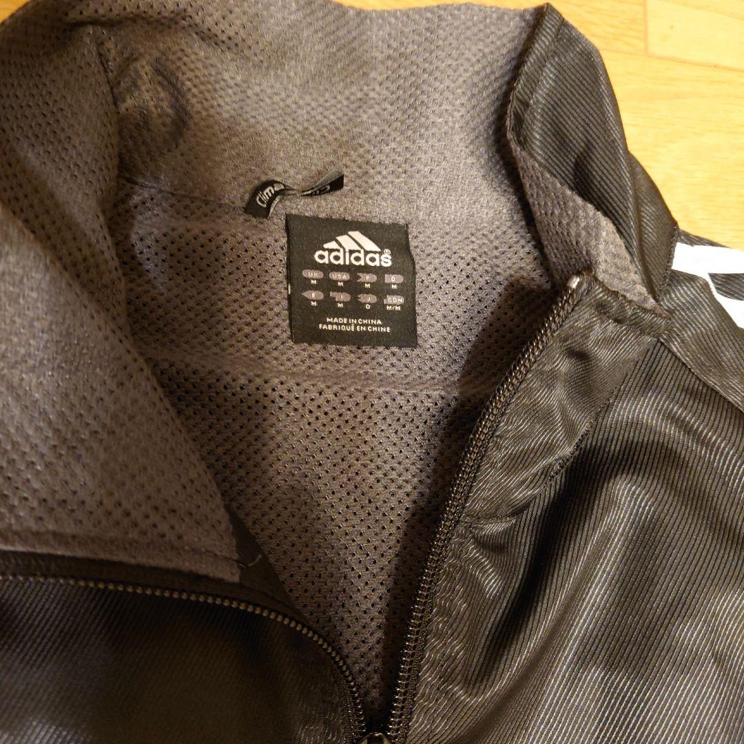 adidasメンズ 上下セット ウィンドブレーカー黒XL