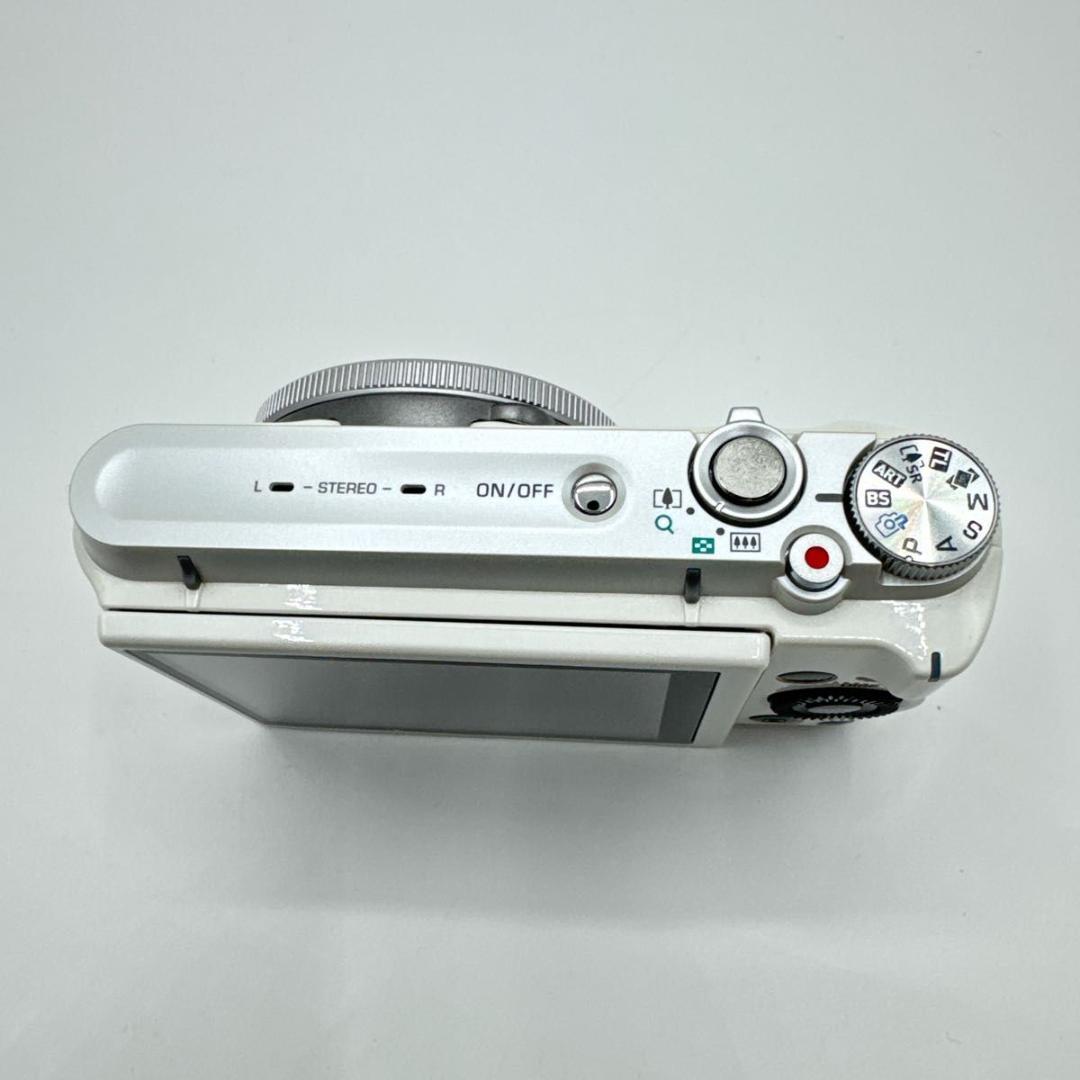 CASIO EXILIM EX-ZR1300 ホワイト コンパクトデジタルカメラ