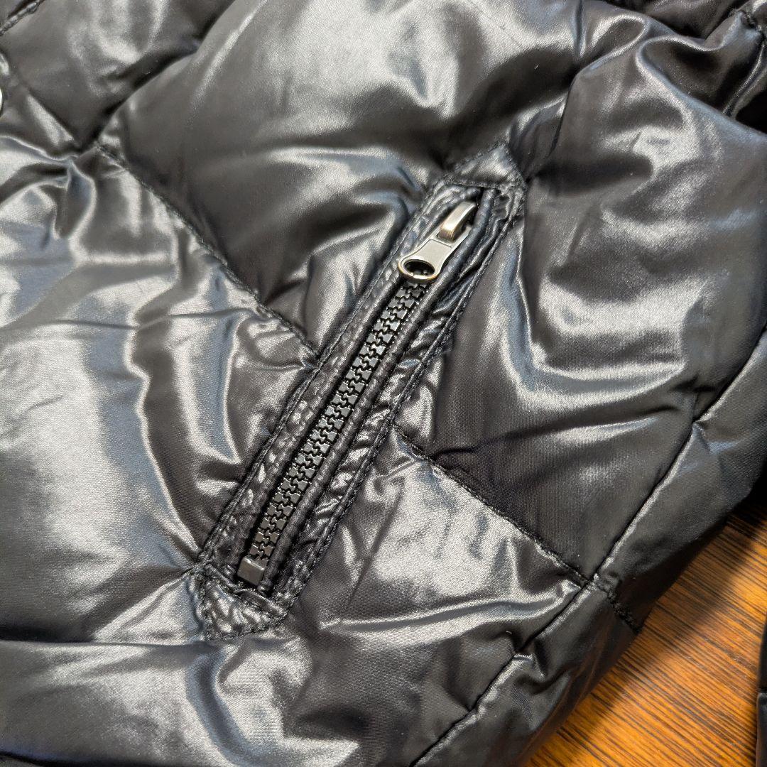 POLO ポロラルフローレン フード取外し可 ダウン 黒 90cm
