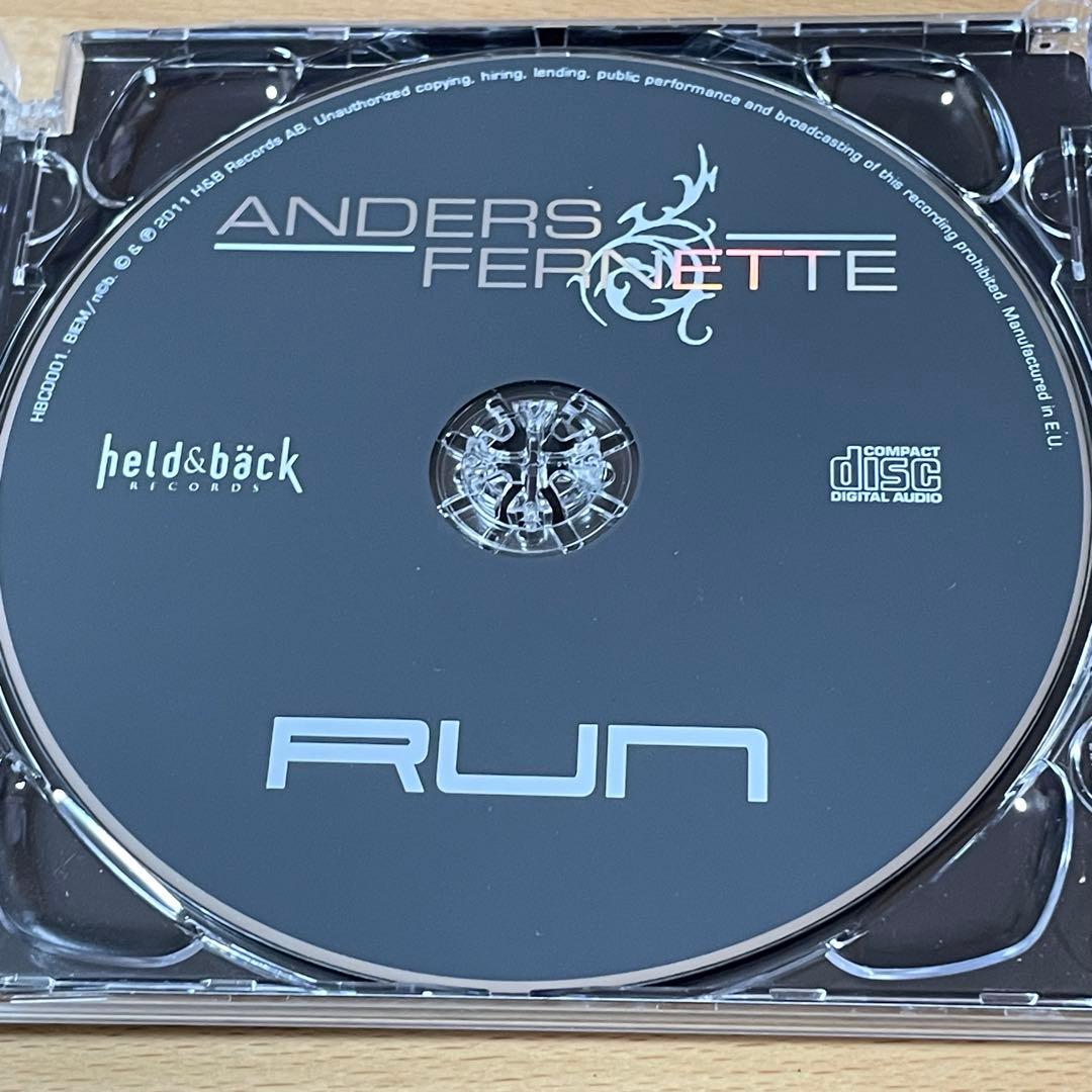北欧メロディックAOR/ハードポップ◆ANDERS FERNETTE/RUN
