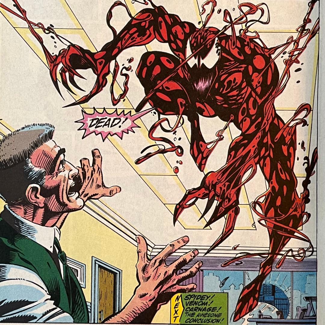 アメイジングスパイダーマン　#362 アメコミリーフ　原書 ヴェノム　カーネイジ