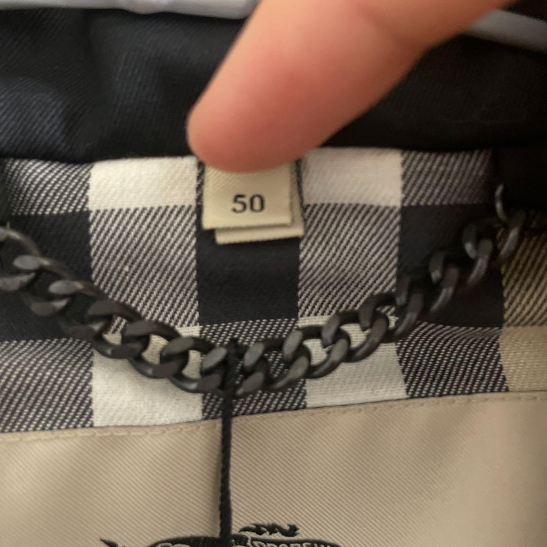 BURBERRY ブラック トレンチコート