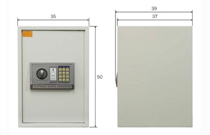 【夏セール】金庫大型60L テンキーブラック