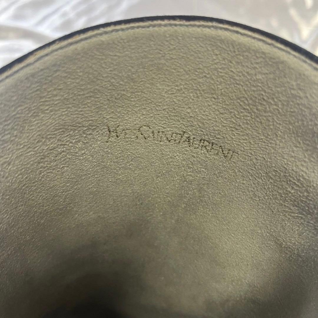 【極美品】 YSL イブサンローラン　スエード　ロングブーツ 黒 22cm 35