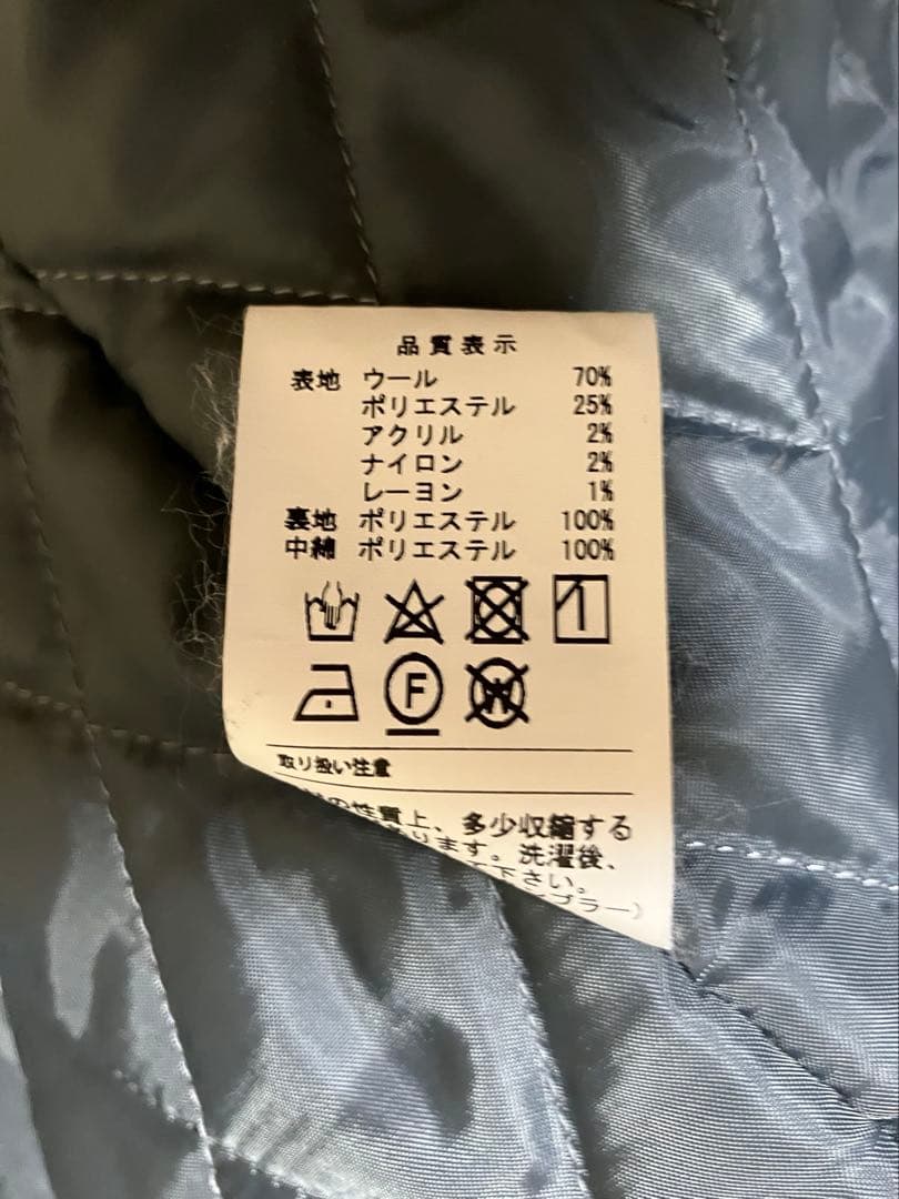 ディセンダント キルティングジャケット ウールジャケット シャツジャケット 2