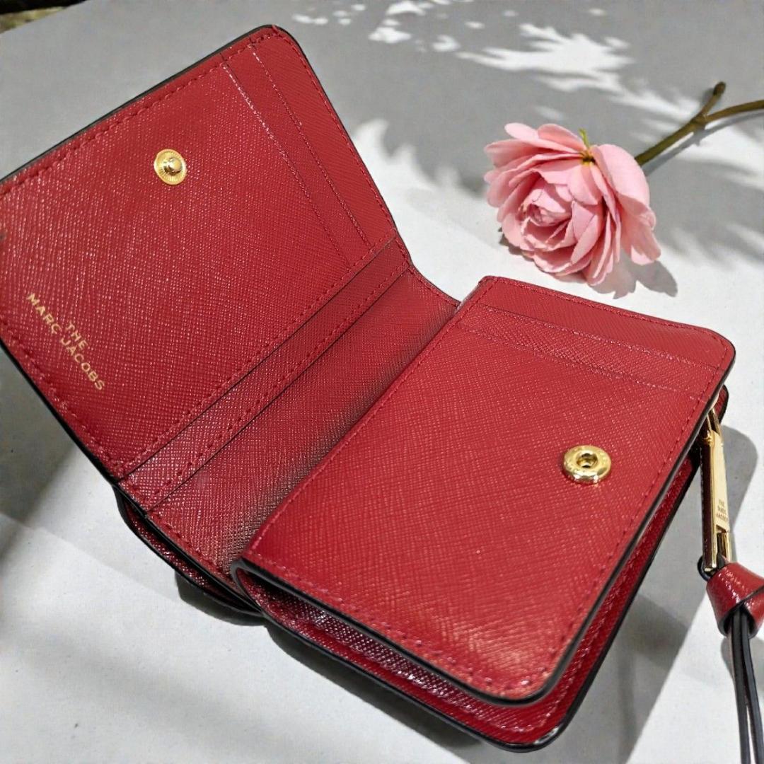 MARC JACOBS スナップショット マークジェイコブス 二つ折り財布