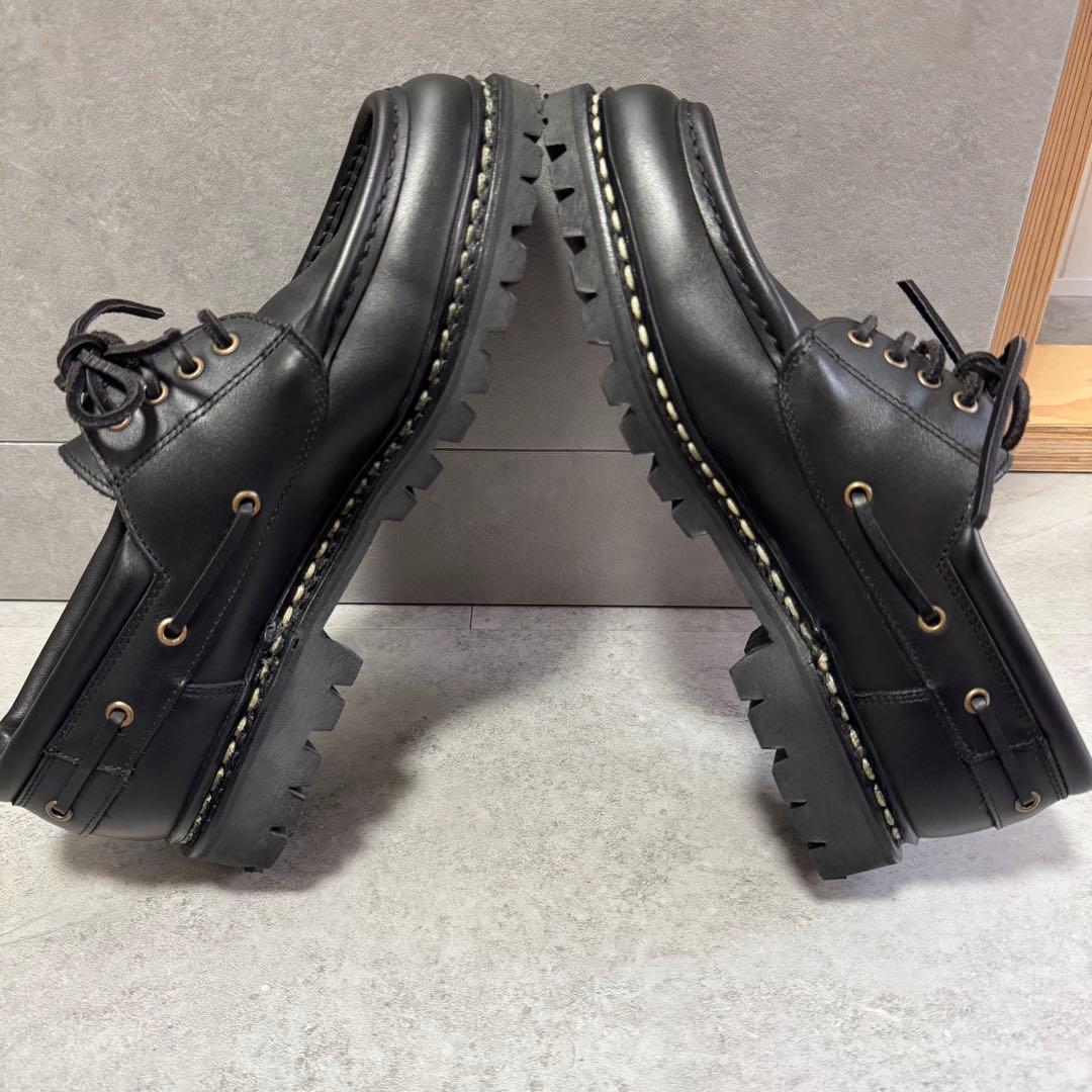 【美品 7.5】Paraboot CHIMEY シメイ パラブーツ ブラック