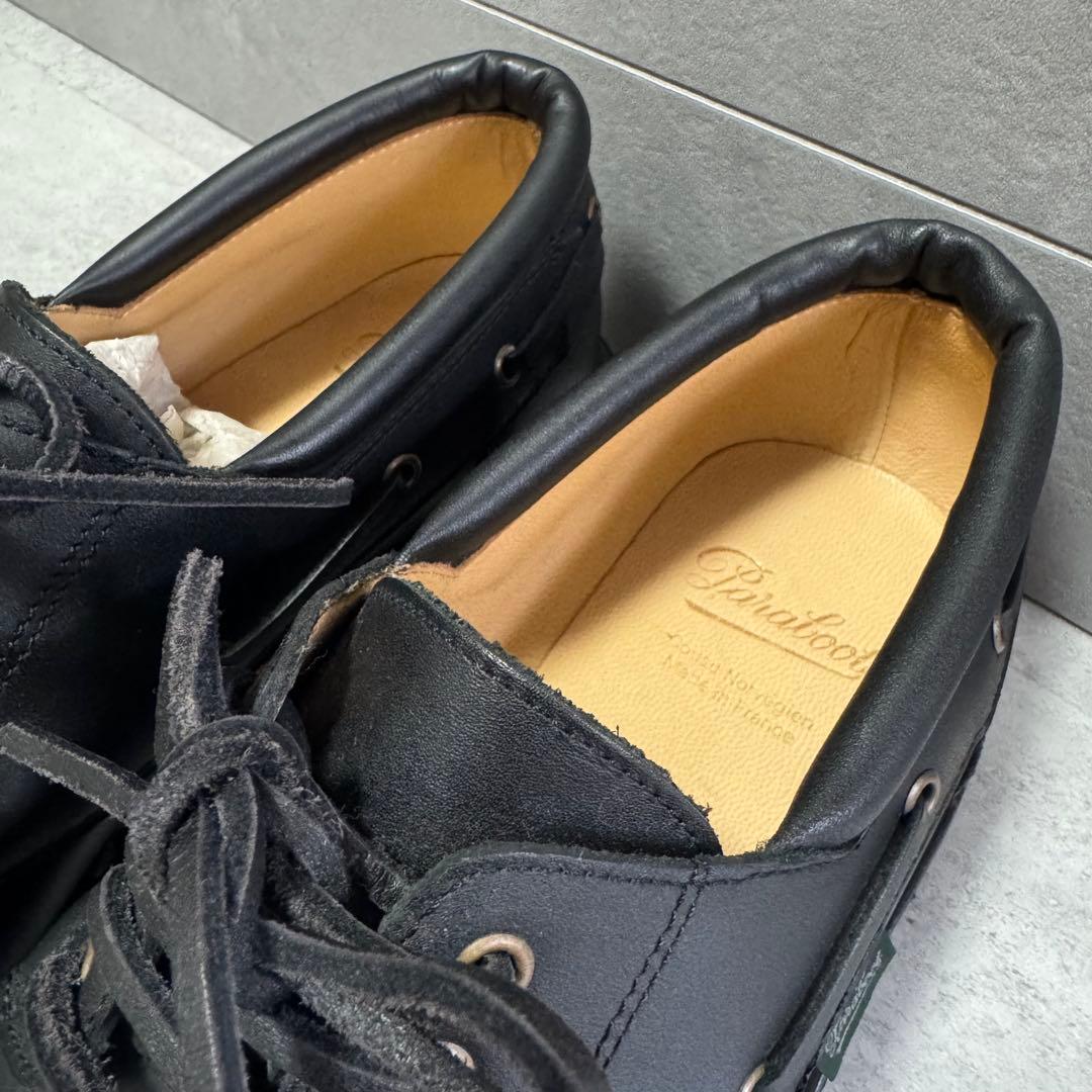 【美品 7.5】Paraboot CHIMEY シメイ パラブーツ ブラック