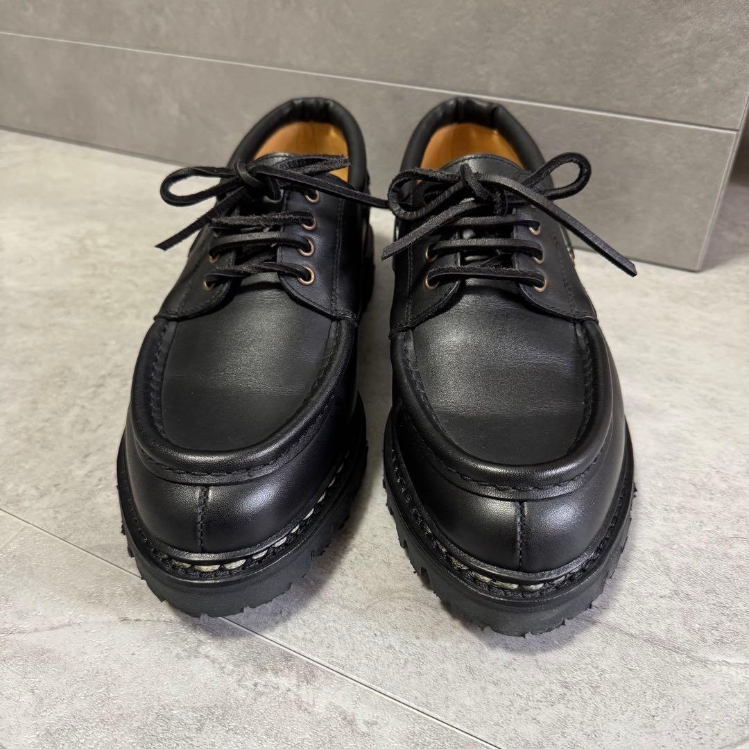 【美品 7.5】Paraboot CHIMEY シメイ パラブーツ ブラック
