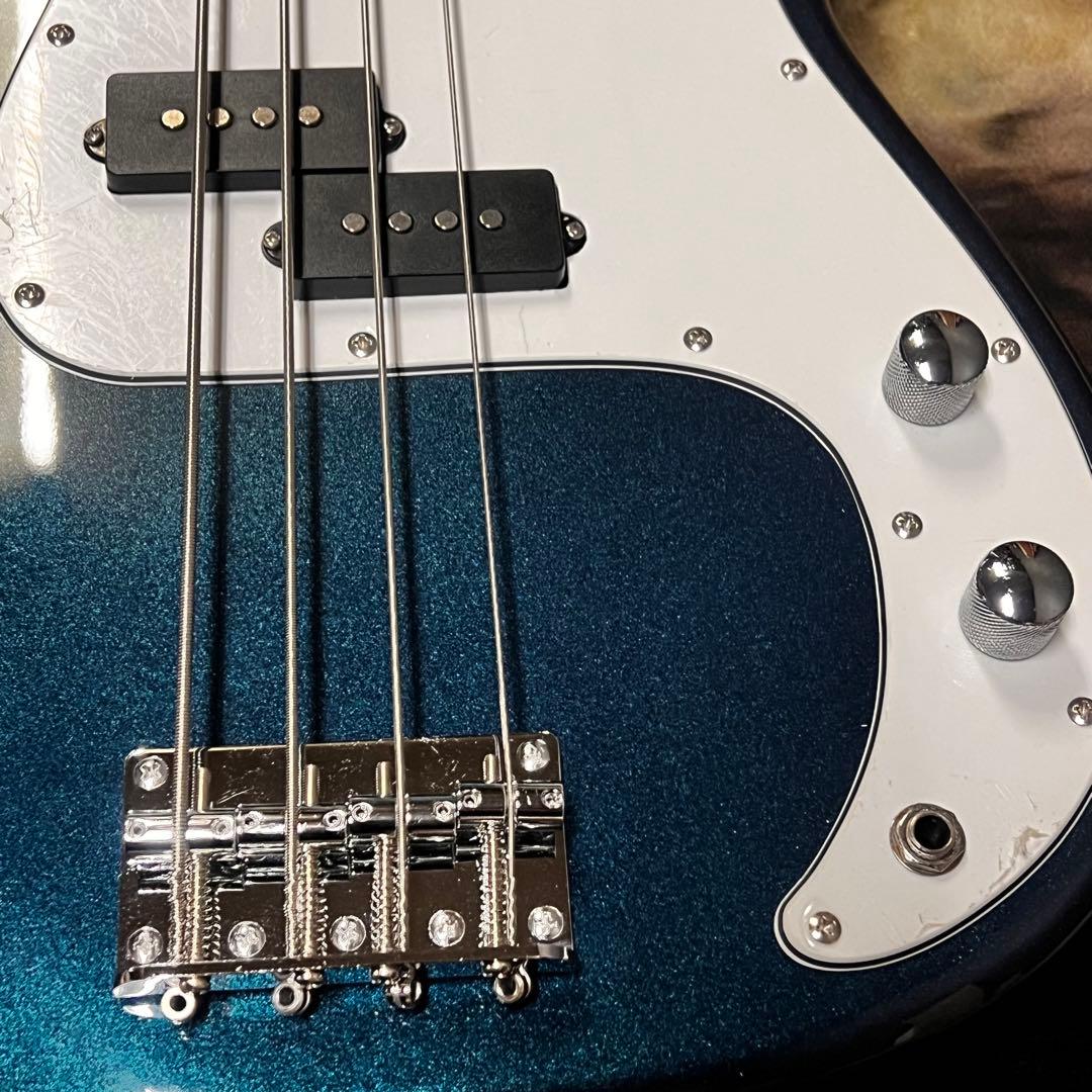 【弦新品】SELDER プレシジョンベース メタリックブルー 管AJ