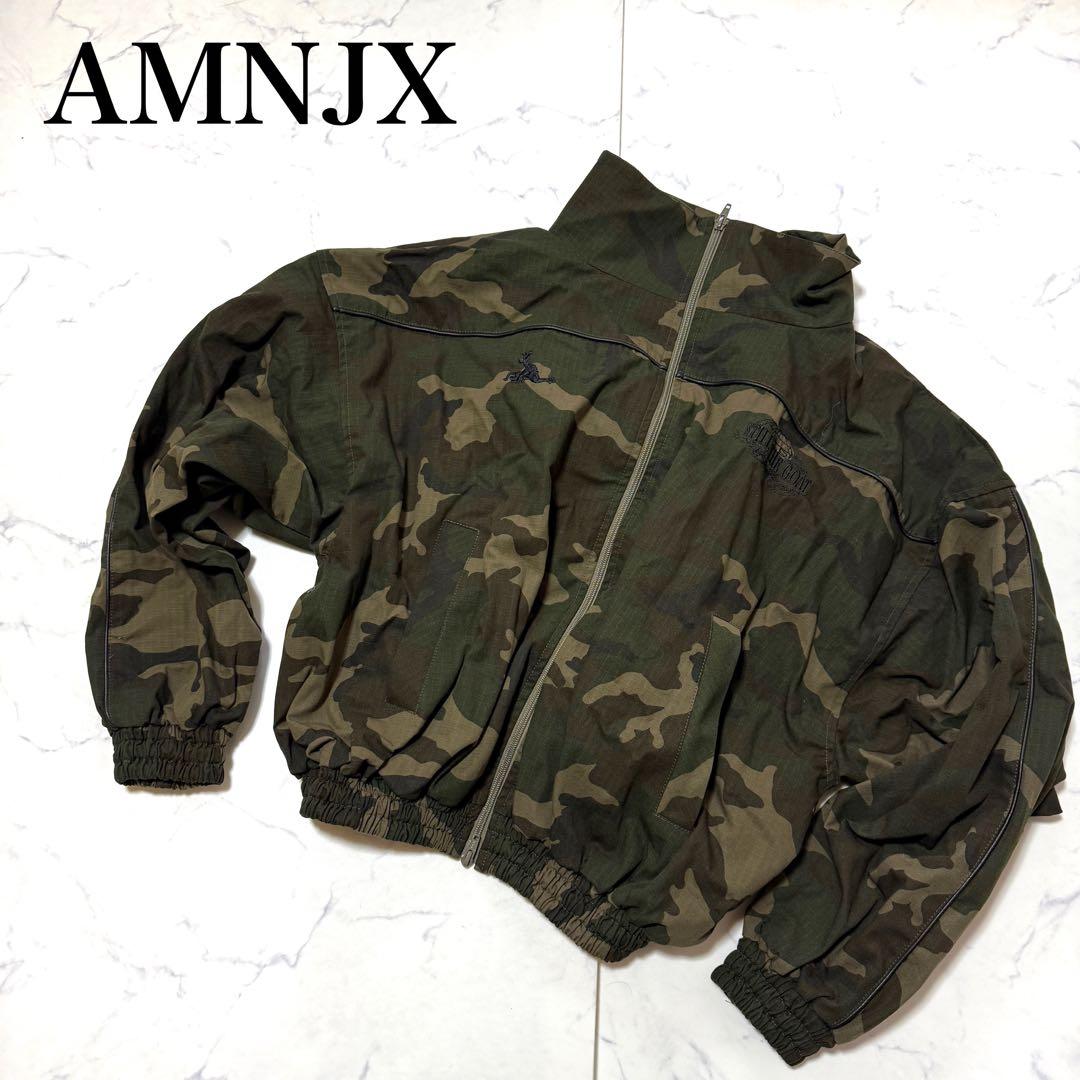 【AMNJX】GOAT SAVE TRACK JACKET 迷彩ジャケット