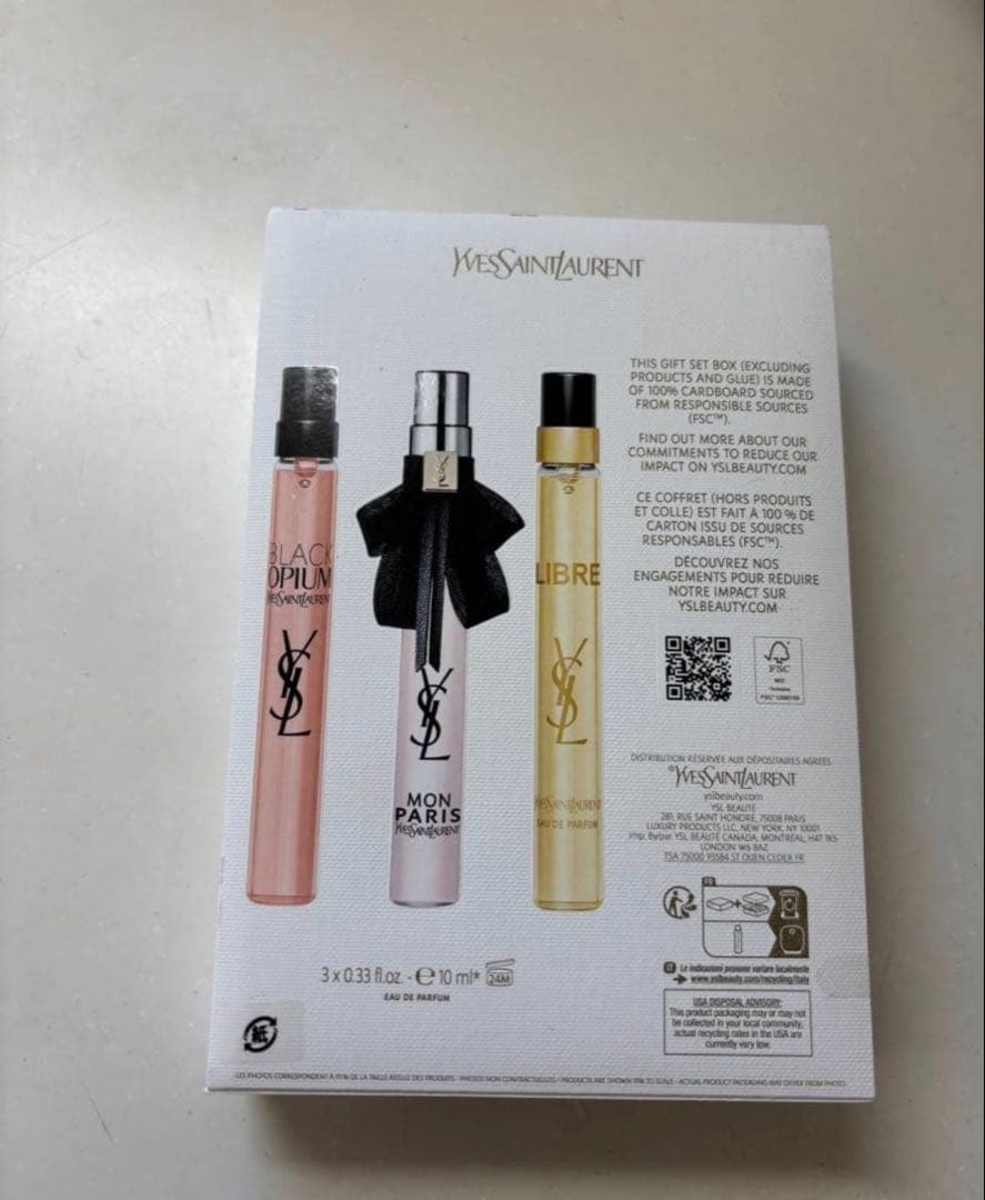 YSL ミニフレグランスセット 香水 YVES SAINT LAURENT
