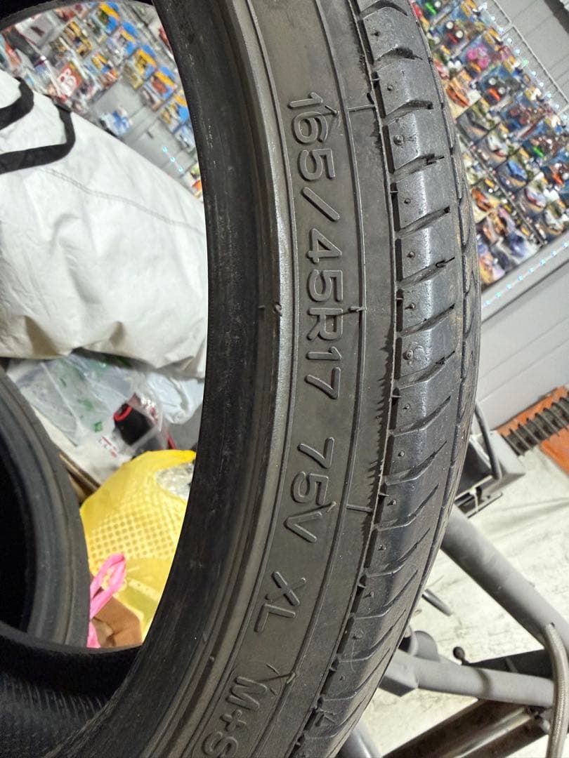 17インチ 165/45R17 サマータイヤ 4本セット　ナンカンタイヤ