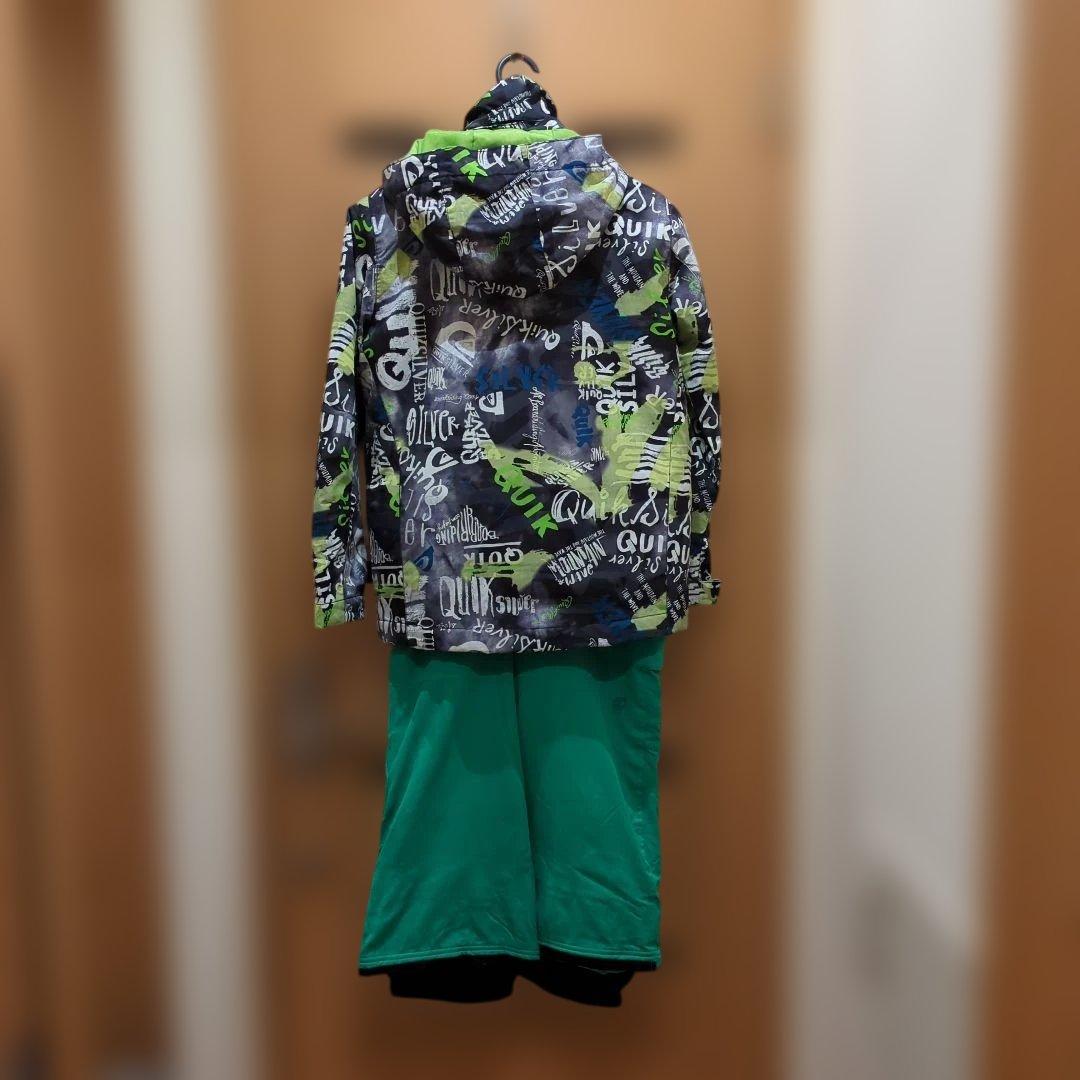 QUIKSILVER（ジャケット）ORAGE（パンツ） スノボウェア上下セット