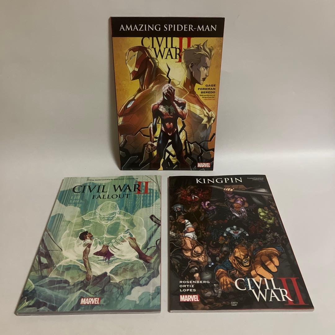 Civil War II 関連6冊セット 英語版 マーベル