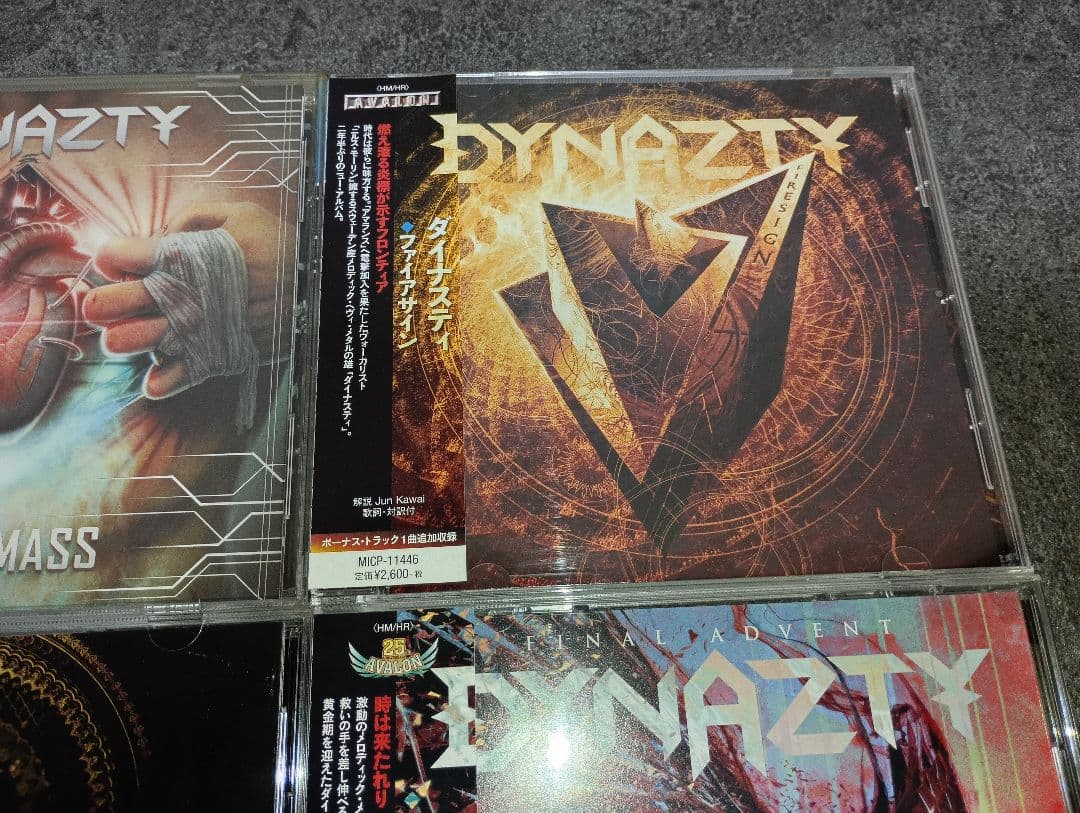 Dynazty 日本盤 CD 4枚セット 北欧 ロック メタル