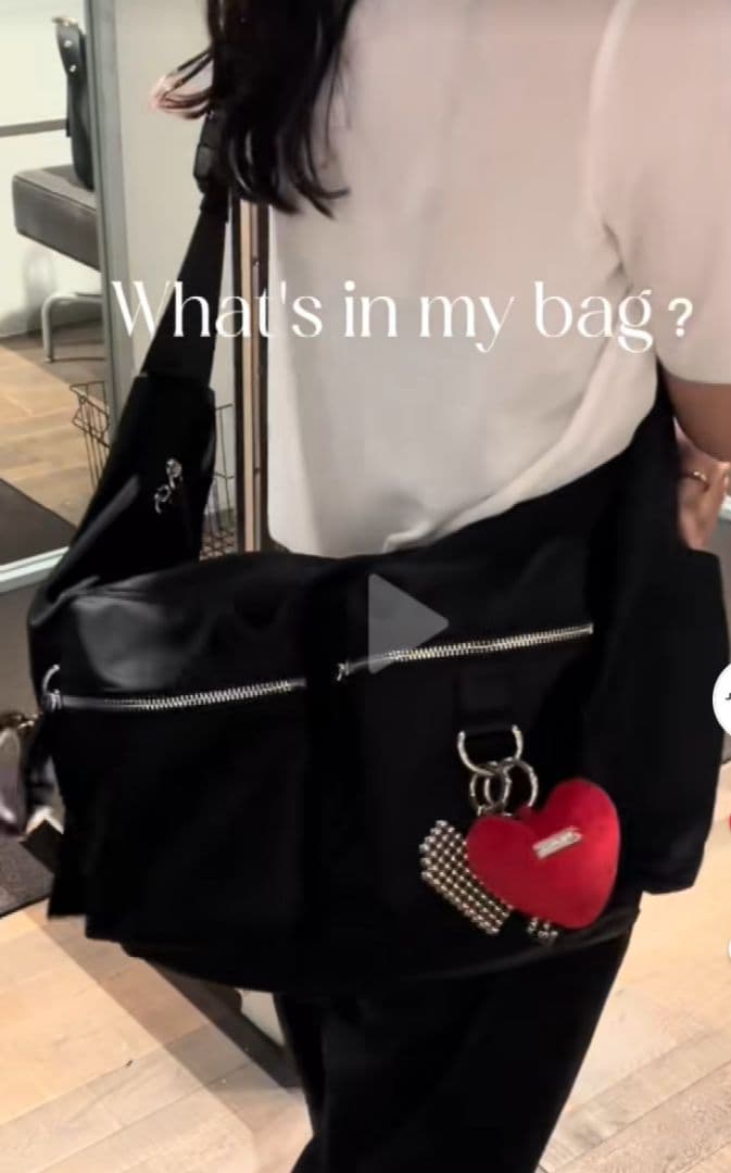 JEANASIS ナイロンWポケットボディBAG 新品 ジーナシス ショルダー
