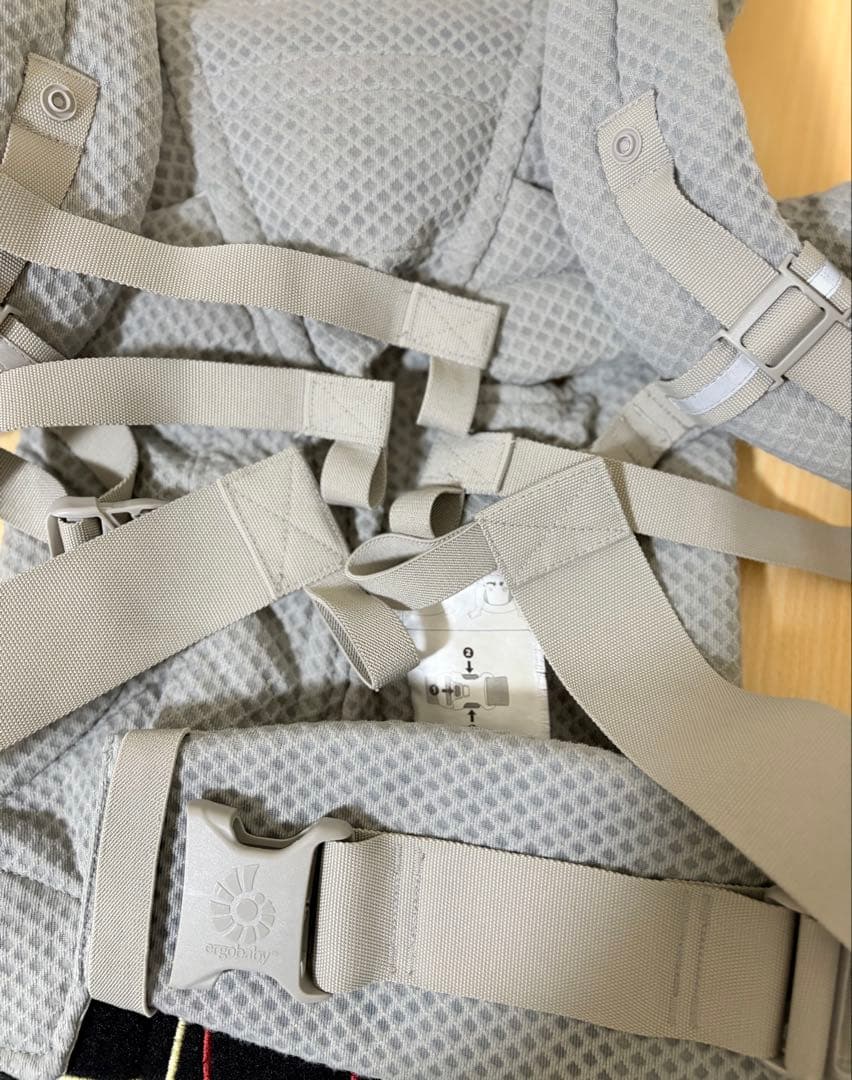 超美品‼️ ergobaby エルゴベビー オムニブリーズ 抱っこ紐 パールグレー