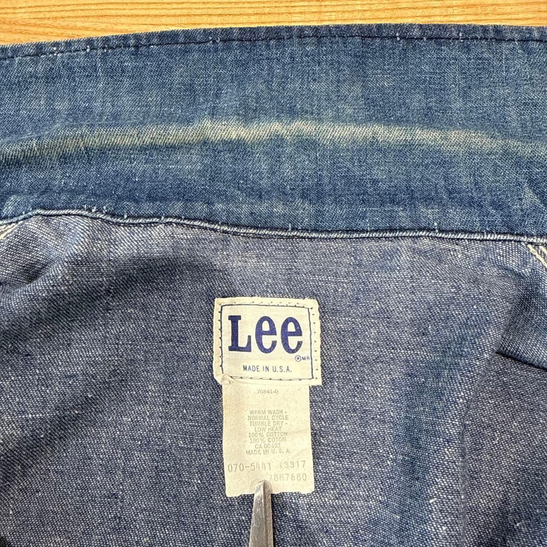 70s 80s Lee 91 - J デニム　カバーオール USA製 デニム
