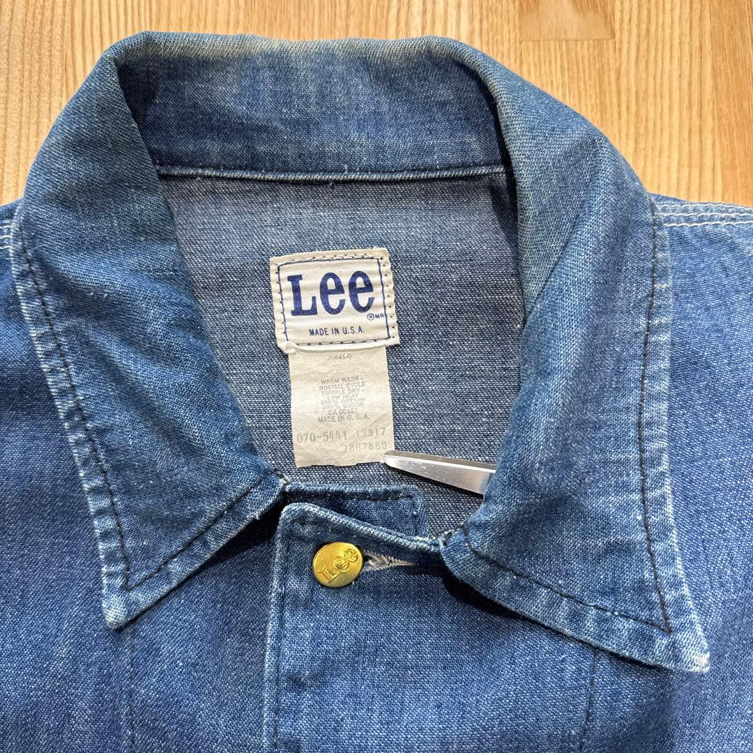 70s 80s Lee 91 - J デニム　カバーオール USA製 デニム