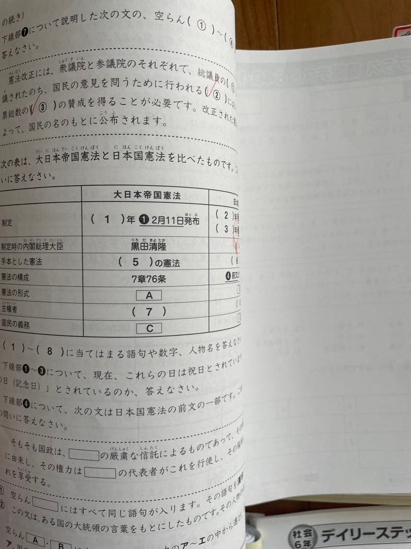 サピックス 6年生 社会テキスト 1年分 最新 2026年受験 桜蔭