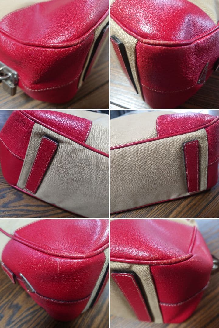 PRADA　トートバッグ　ミニボストン　ギャランティ付　南京錠