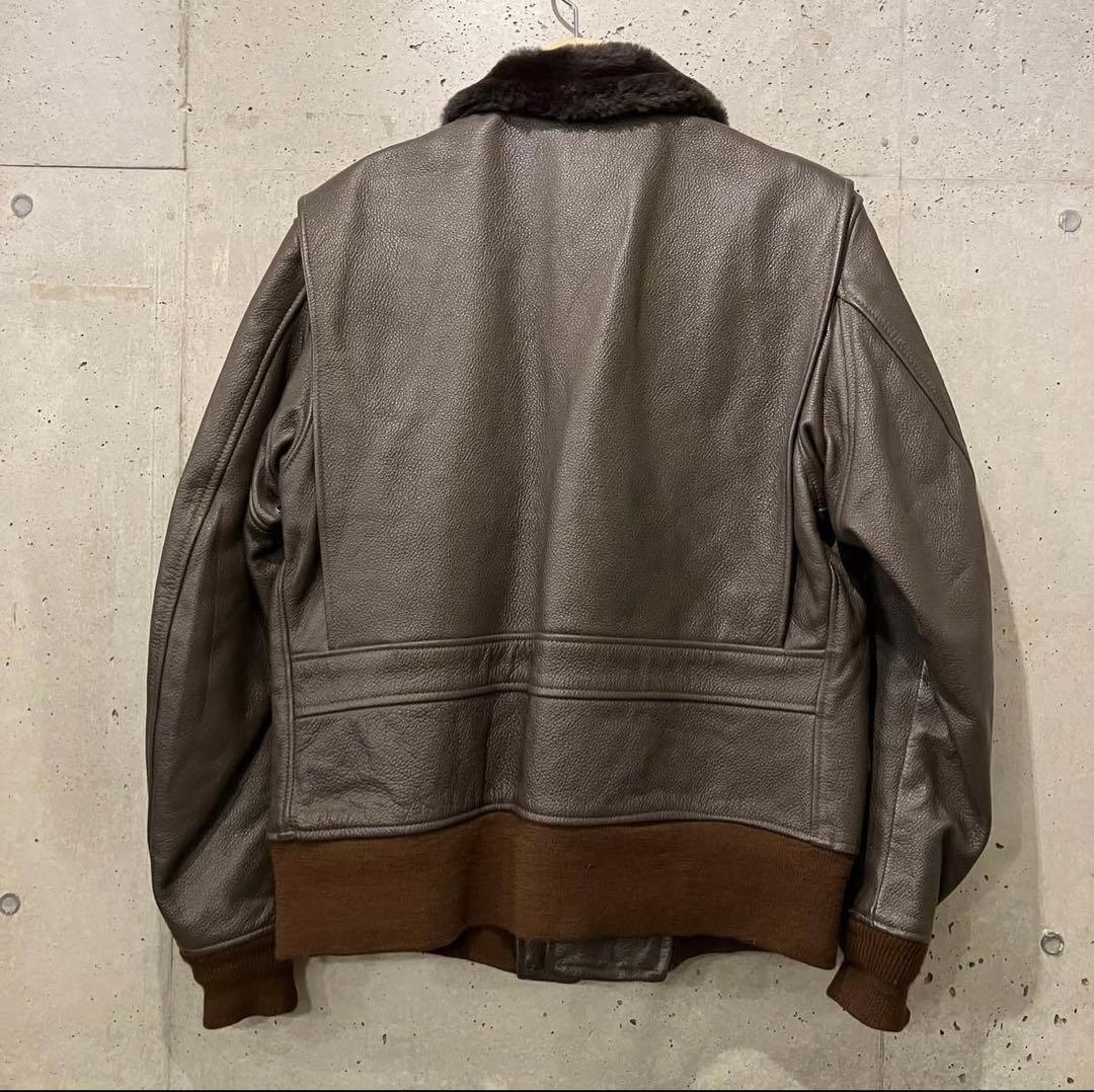 ジャケット・アウター 80's U.S.NAVY G-1 flight jacket