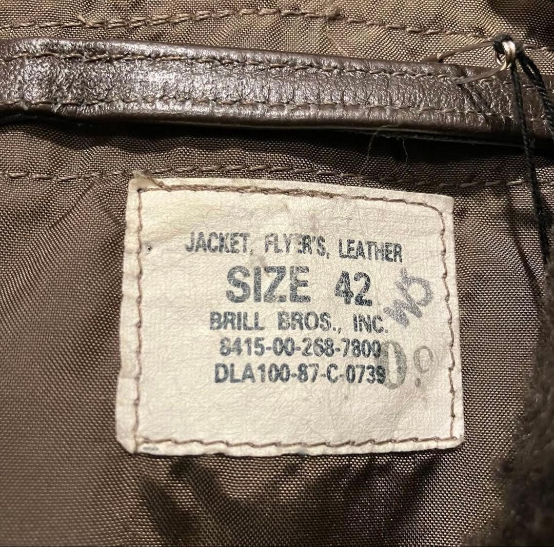 ジャケット・アウター 80's U.S.NAVY G-1 flight jacket