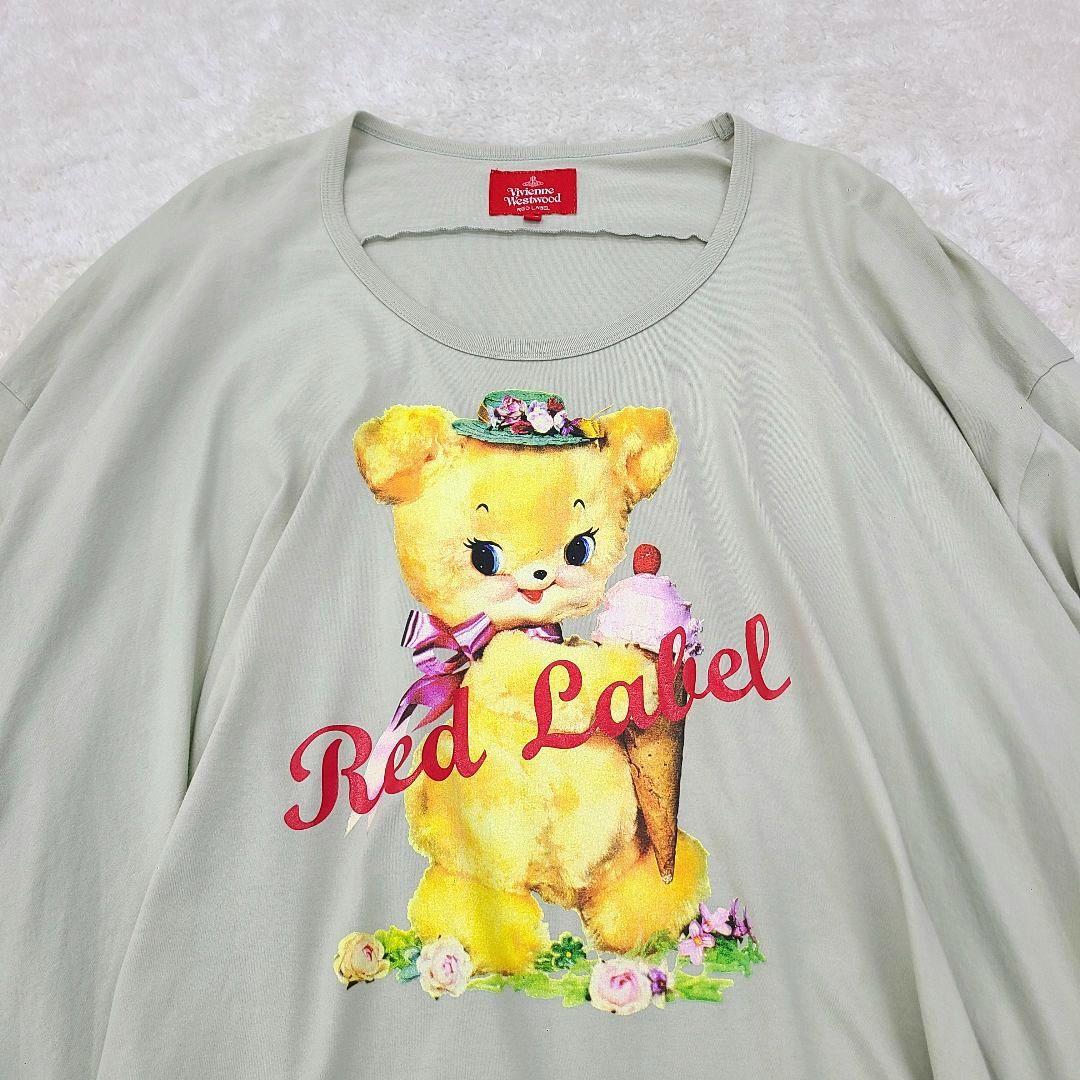 【希少】　ヴィヴィアンウエストウッド　クリーピ―ベア　オーブ　刺繍　ビッグT