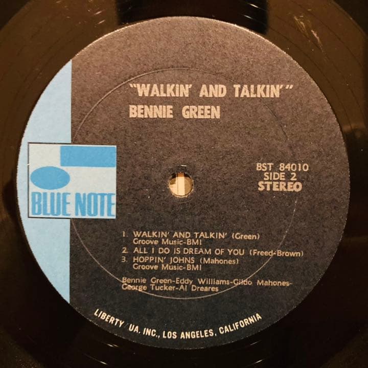 Bennie Green Walkin' And Talkin レコード LP