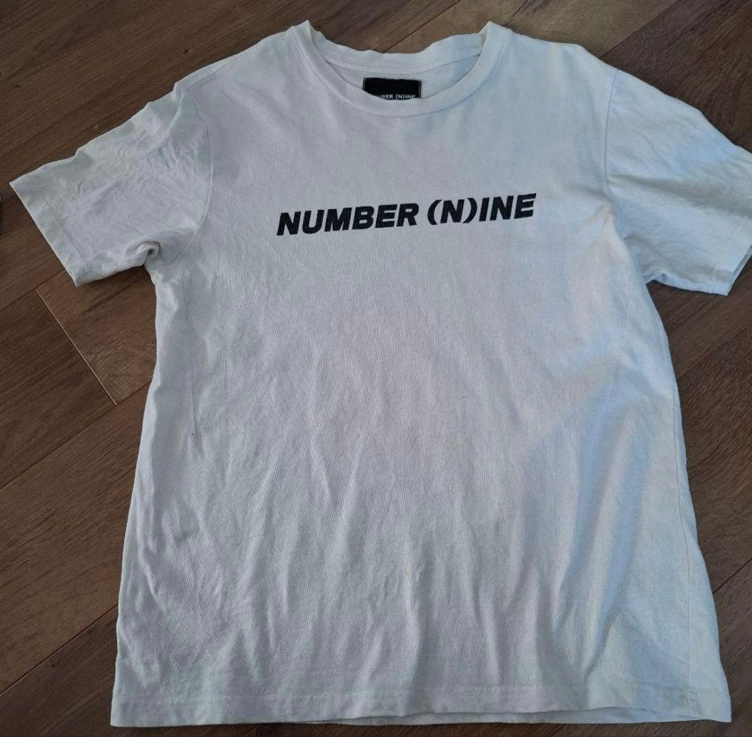 m*g様 NUMBER (N)INE ホワイト Tシャツ 2枚セット