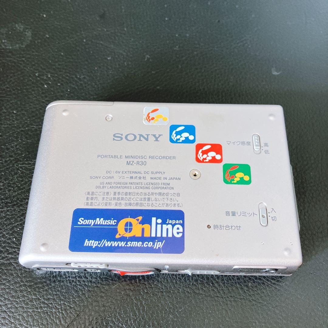 【再生確認済み】ソニー MDレコーダー MZ-R30 MDウォークマン